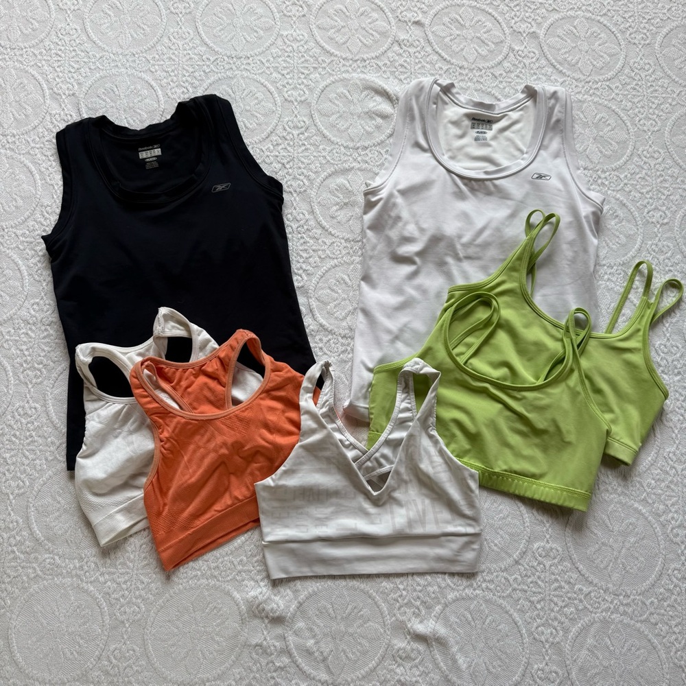 Bundle REEBOK LIVE! CHAMPION sport bras size M